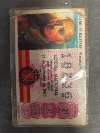 Cenicero español dictadura Franco