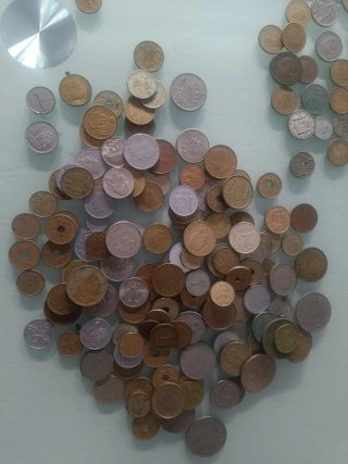 Monedas y billetes antiguas