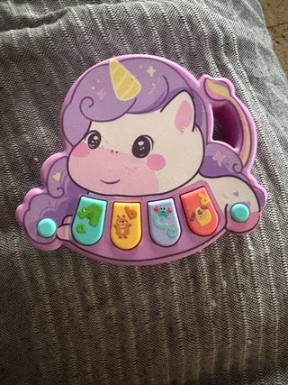 Piano unicornio musical para bebé