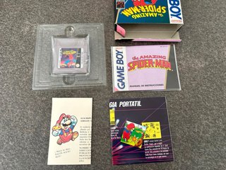 The Amazing Spider-Man Game Boy Nintendo