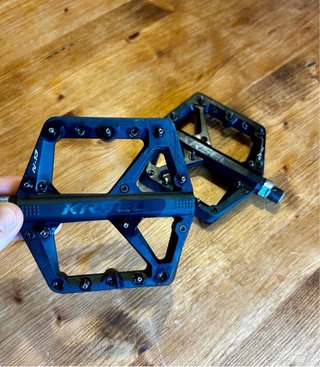 Pedales plataforma MTB aluminio negros