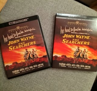 "The Searchers" John Wayne 4K UHD Blu-ray
