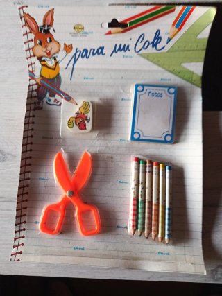 Blister infantil antiguo Dival