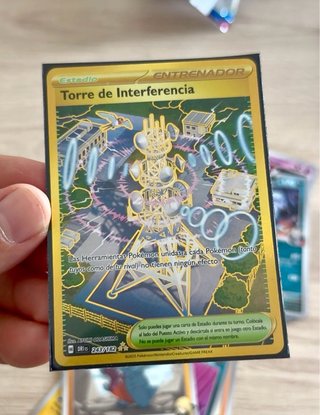 Carta Pokémon Estadio Torre de Interferencia