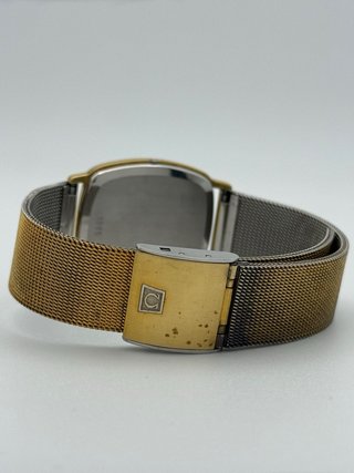 Omega De Ville Quartz Vintage Reloj Dorado