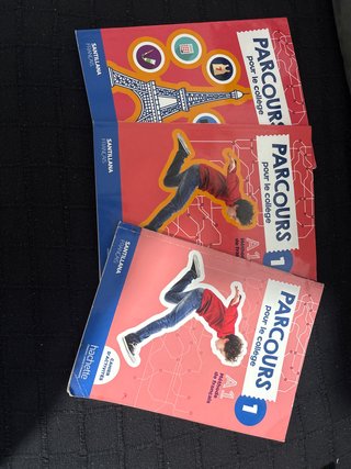 Libros Santillana Francés 1º ESO