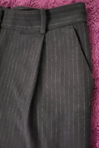 Pantalón Zara Raya Diplomática Azul