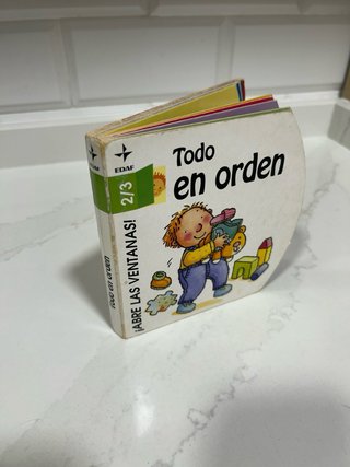 Libro infantil Todo en orden