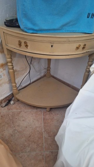 Mueble rinconera vintage madera