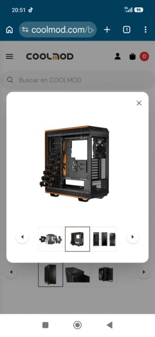 Caja PC Gaming be quiet! Dark Base 900
