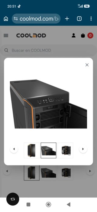 Caja PC Gaming be quiet! Dark Base 900