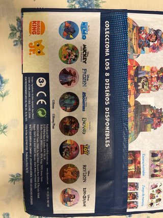 Set Actividades Disney Pixar Burger King Jr.