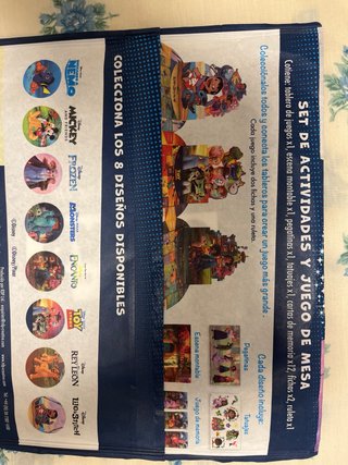 Set Actividades Disney Pixar Burger King Jr.