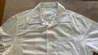 Camisa Marc O'Polo blanca con parches