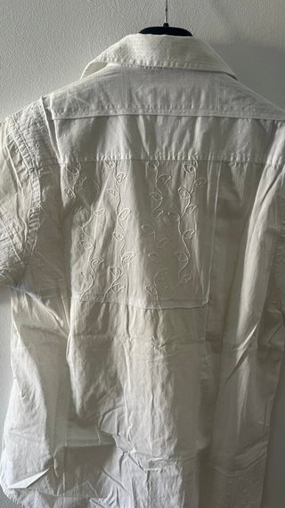 Camisa Marc O'Polo blanca con parches