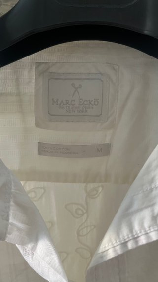Camisa Marc O'Polo blanca con parches
