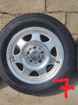 4 Llantas Mercedes Benz SLK R170