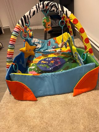 Manta de juegos parque de actividades 2en1