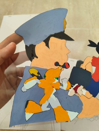Celda Animación Original Medabots Japonesa