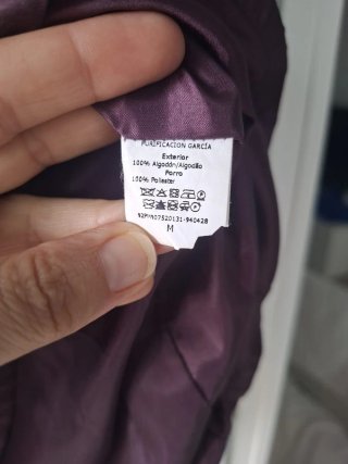 Vestido PG gris y morado