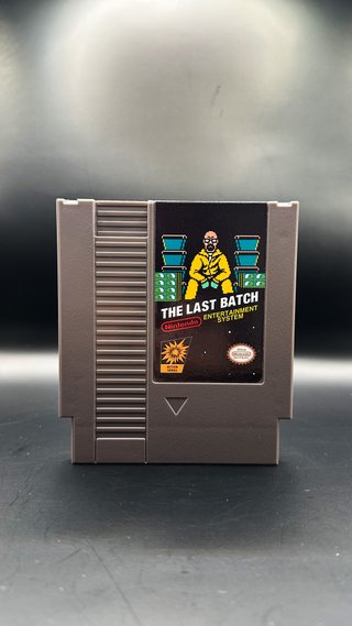 Breaking Bad/The Last Batch Cartridge Art - NES