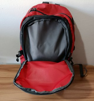 Mochila Impermeable 40L roja  - Nueva