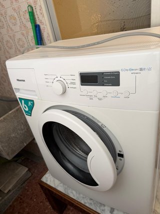 Lavadora Hisense 6kg A++