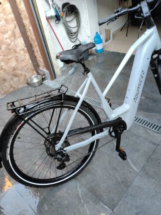 Bicicleta Eléctrica Gris
