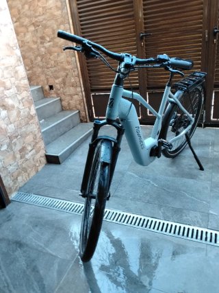 Bicicleta Eléctrica Gris