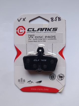 Juego Pastillas Freno Resina Clarks VX Avid/SRAM