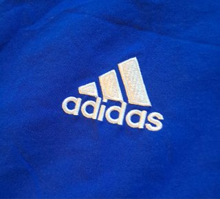 Chaqueta Adidas Vintage Azul Talla XL