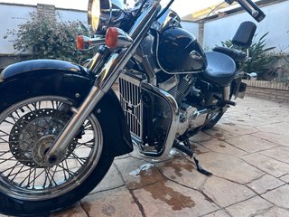Honda Shadow Negra - Moto Custom
