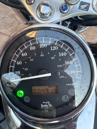 Honda Shadow Negra - Moto Custom