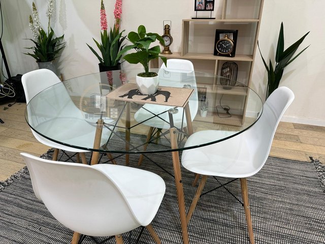 Conjunto comedor circular NUEVO