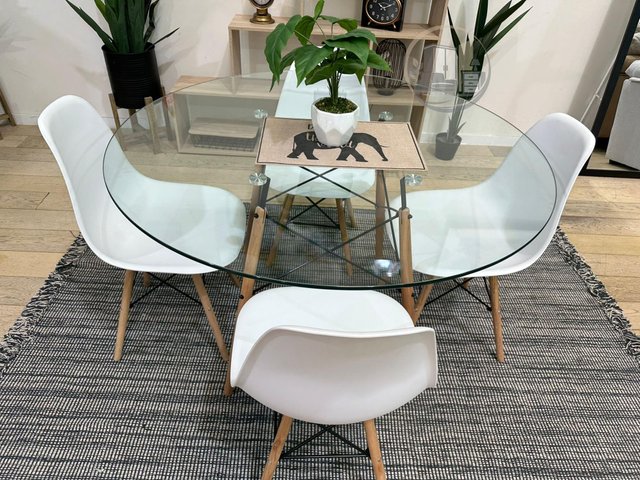 Conjunto comedor circular NUEVO
