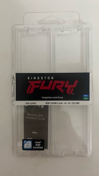 Kingston FURY Beast DDR5 16GB (2x8GB) 5200MT/s