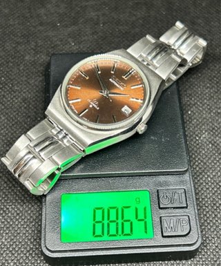 Seiko 5 21 jewels 6319A-7360LT Marrón/Plata
