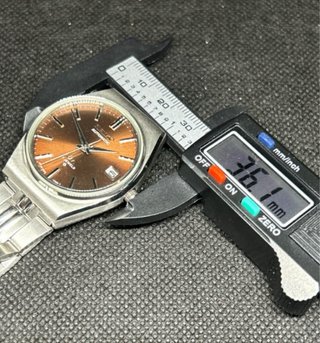Seiko 5 21 jewels 6319A-7360LT Marrón/Plata