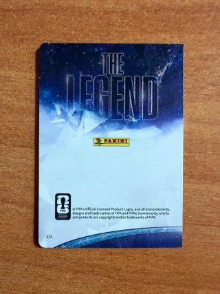 Carta Messi/Maradona The Legend Panini Kayou