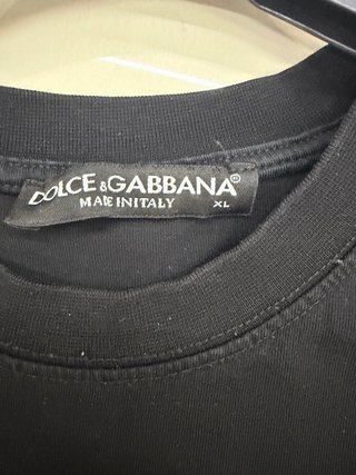 T-shirt Dolce & Gabbana Uomo Nera