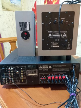 Denon DSW-27 Equipo de Sonido