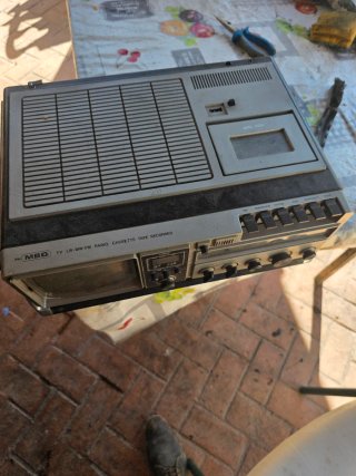 Radio TV MBQ Cassette Recorder