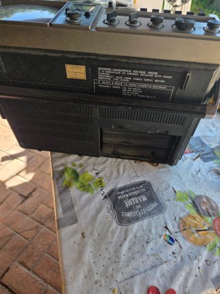 Radio TV MBQ Cassette Recorder