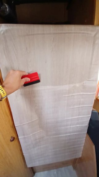 Lámina Adhesiva Vinilo Madera Roble Beige