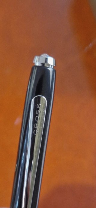 Bolígrafo Cross Negro con Convertidor