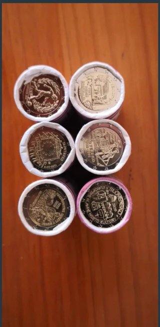 Rotolo o monete da 2 euro Slovacchia