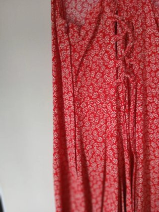 Vestido Tirantes Largo Tiras Corsé. Talla S