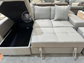 SOFA CAMA CHAISE LONGUE Y 2 PUF