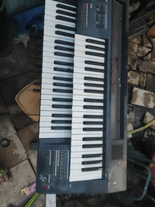 Piano electrónico de 2 teclados