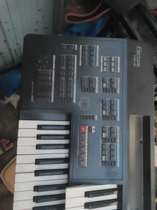 Piano electrónico de 2 teclados